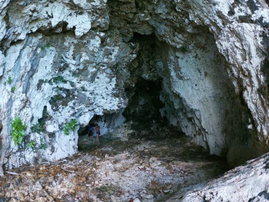 Triton Cave Entrance photo by Sengai Sablan