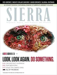 Cover of SIERRA with artwork by Pam Longobardi