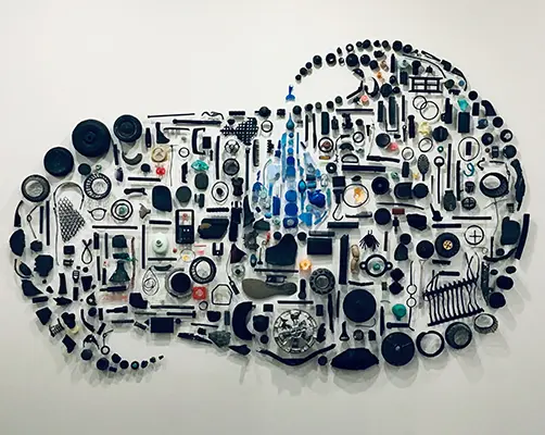 Swerve, 2019. Artwork by Pam Longobardi.