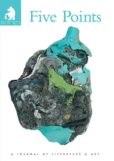 Cover of Five Points, a Journal of Literature and Art, featuring artowrk by Pam Longobardi